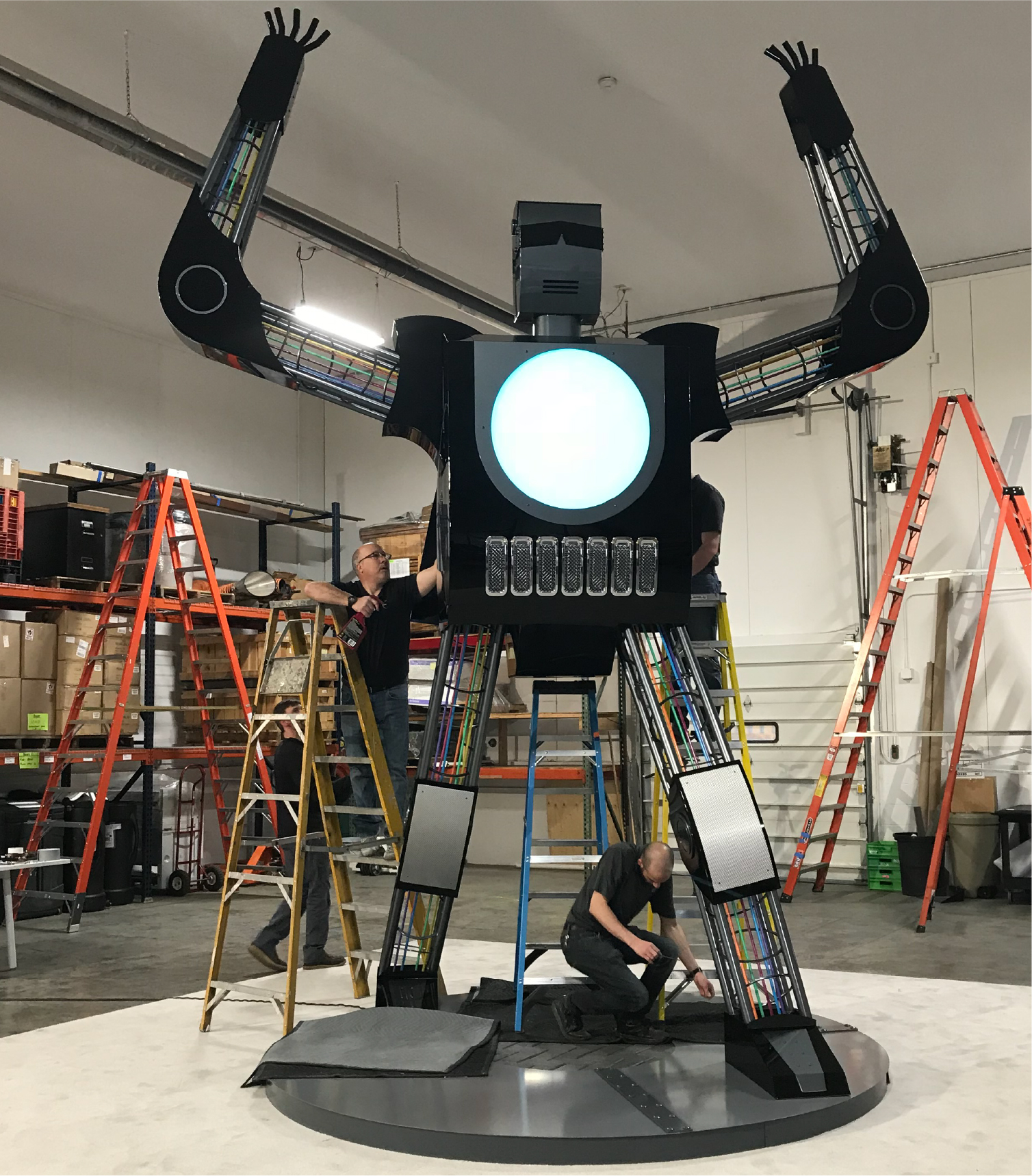 Cobot Custom Exhibit Display
