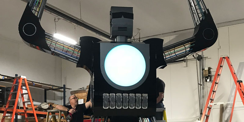 Custom Fabrication Cobot Display
